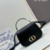 6930986e6e68136f4d9aa854 30 Montaigne Avenue Top Handle Bag (with Box) - Midsize Black Calfskin Handbag from Dior's Winter 2024 Ready-to-Wear Collection