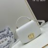 693098766e68136f4d9aa867 30 Montaigne Avenue Top Handle Bag (With Box) – Medium Size, Black Calfskin with CD Clasp