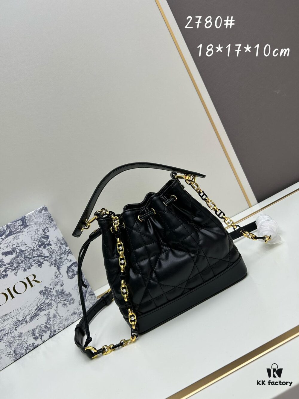 693098906e68136f4d9aa899 Dior 24 New Arrival Jolie Bucket Bag with Box