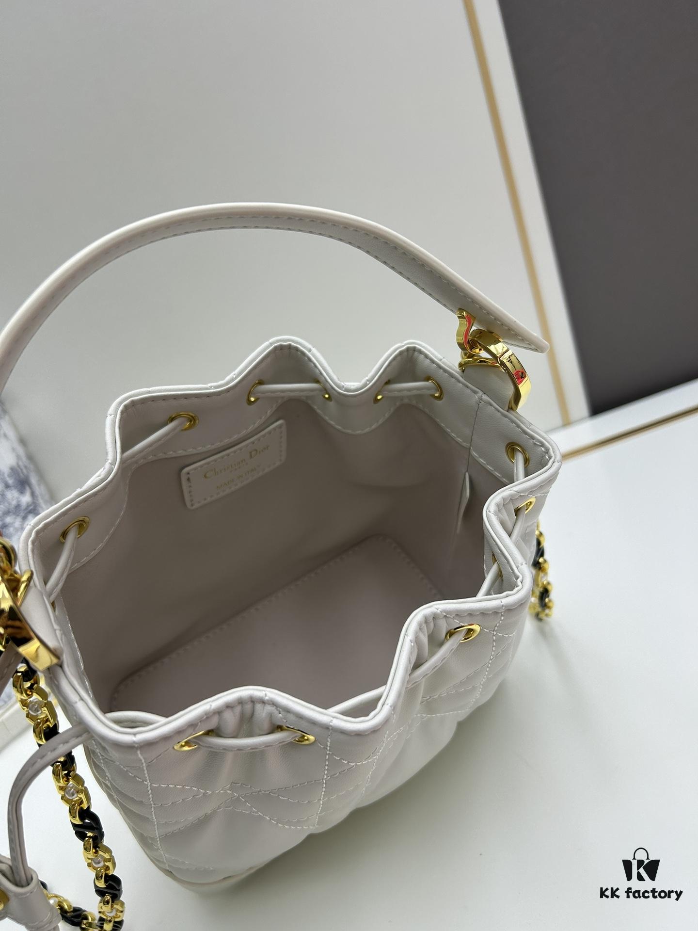 Dior 2024 New Arrival Jolie Bucket Bag with Box