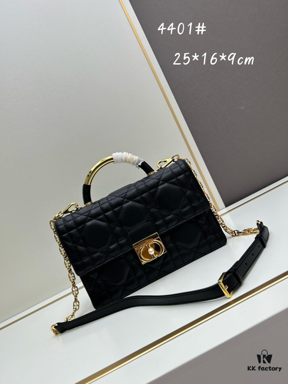 693098a26e68136f4d9aa8bb Large Dior Ange Handbag