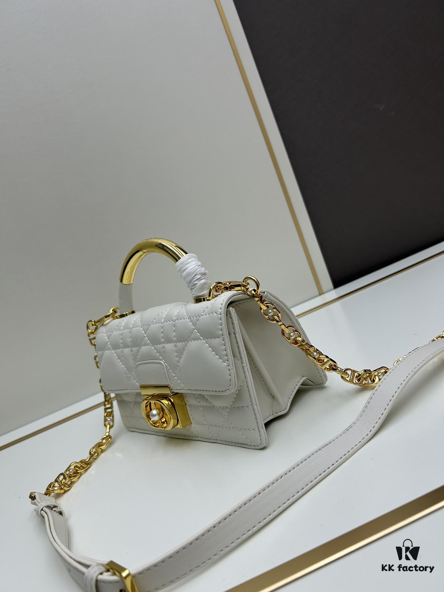 693098c46e68136f4d9aa8fc Small Dior Dior Ange Handbag