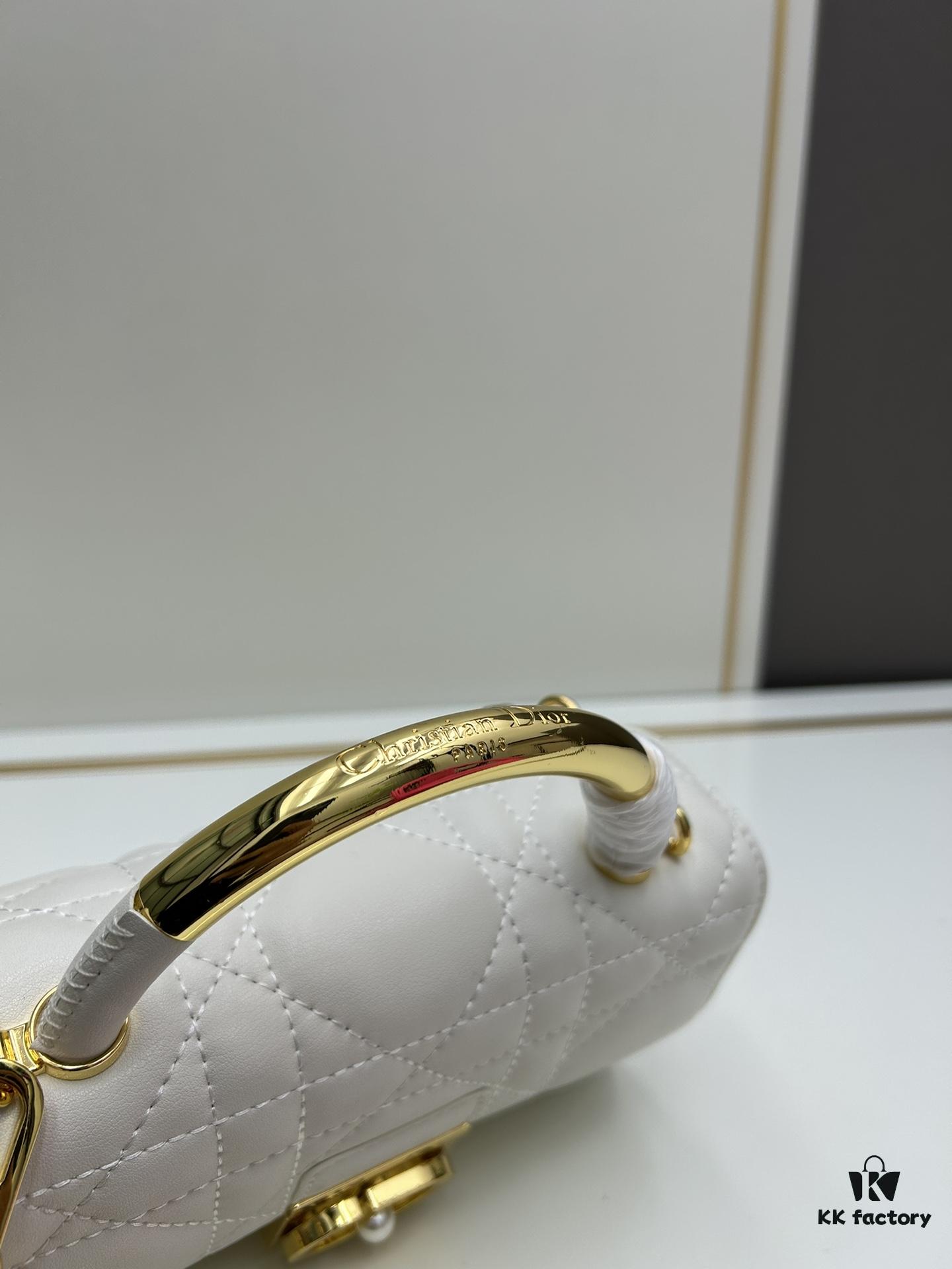 693098c46e68136f4d9aa8ff Small Dior Dior Ange Handbag