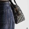693098ca6e68136f4d9aa907 Large D-Vibe Bowling Bag in Blue Oblique Print