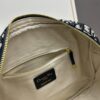 693098d06e68136f4d9aa912 Large D-Vibe Bowling Bag in Blue Oblique Print