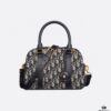 693098d16e68136f4d9aa914 Small D-Vibe Bowling Bag in Blue Oblique Print