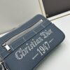 Dior Gray Grain Calfskin Camera Bag ||| Ready Stock
