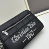 693098e36e68136f4d9aa939 Dior Gray Grain Calfskin Camera Bag ||| Ready Stock