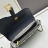 Dior Saddle Bag with Box Shoulder Chain Bag