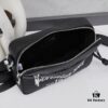 693099046e68136f4d9aa97f Dior Gray Camera-Grained Calfskin Messenger Bag | Safari Style | Compact Design with Detachable Strap