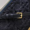 Embossed Diorstar Hobo Chain Bag