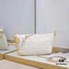 Embossed Diorstar Hobo Chain Bag