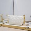 Embossed Diorstar Hobo Chain Bag