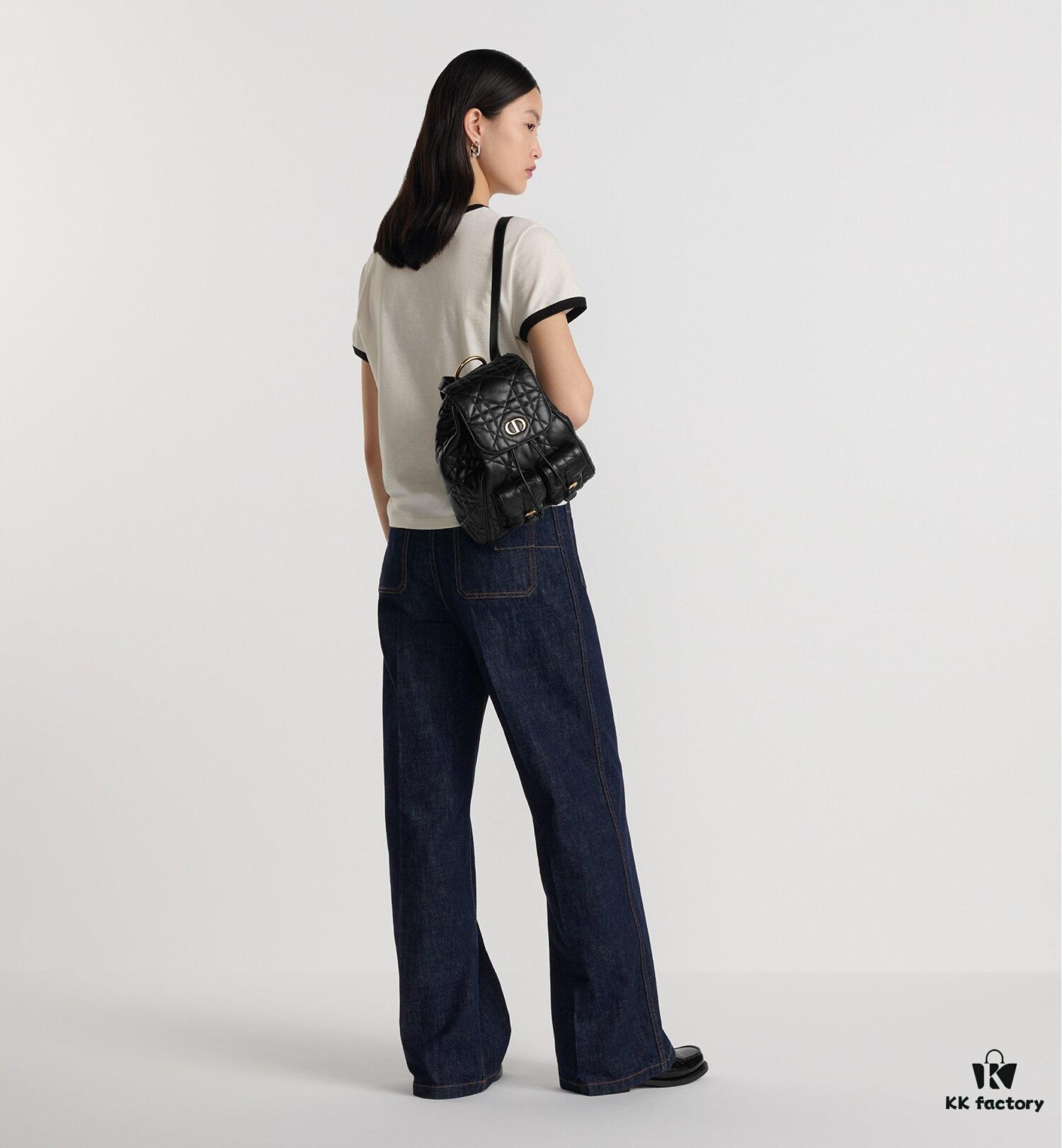 Large Dior Caro Backpack – Spring 2025 Ready-to-Wear Collection