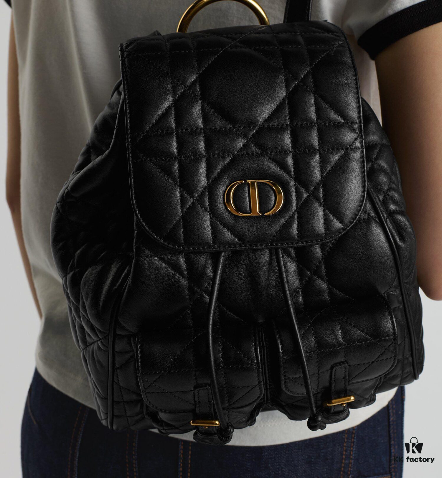 Large Dior Caro Backpack – Spring 2025 Ready-to-Wear Collection