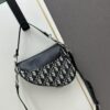 6930993b6e68136f4d9aa9e7 Small Size with Blue, Comes with Box Dior New Silver Buckle SADDLE Bag