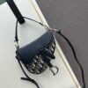 6930993d6e68136f4d9aa9ef Small Blue Dior Saddle Bag with Box, New Model Silver Buckle