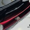 Lacquered Leather Lady Dior Pearl Clutch with Box