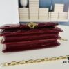 6930995d6e68136f4d9aaa2d Lacquered Lady Dior Pearl Clutch Bag with Box