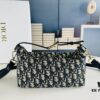 6930995e6e68136f4d9aaa31 2024 Summer Dior New Arrival Oblique Vintage-Style Lunchbox Bag