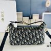 693099606e68136f4d9aaa34 2024 Summer Dior New Arrival Oblique Vintage-Style Lunchbox Bag