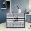 693099796e68136f4d9aaa5a Original Order Embroidered Medium Di0r Book Tote