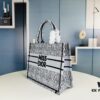 6930997a6e68136f4d9aaa5d Original Order Embroidered Medium Di0r Book Tote