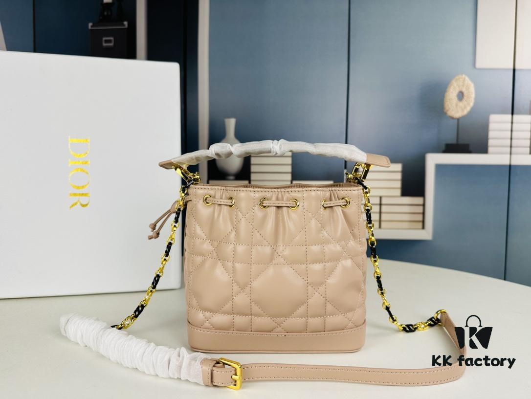 693099996e68136f4d9aaa93 Dior 24 New Arrival Jolie Bucket Bag with Box