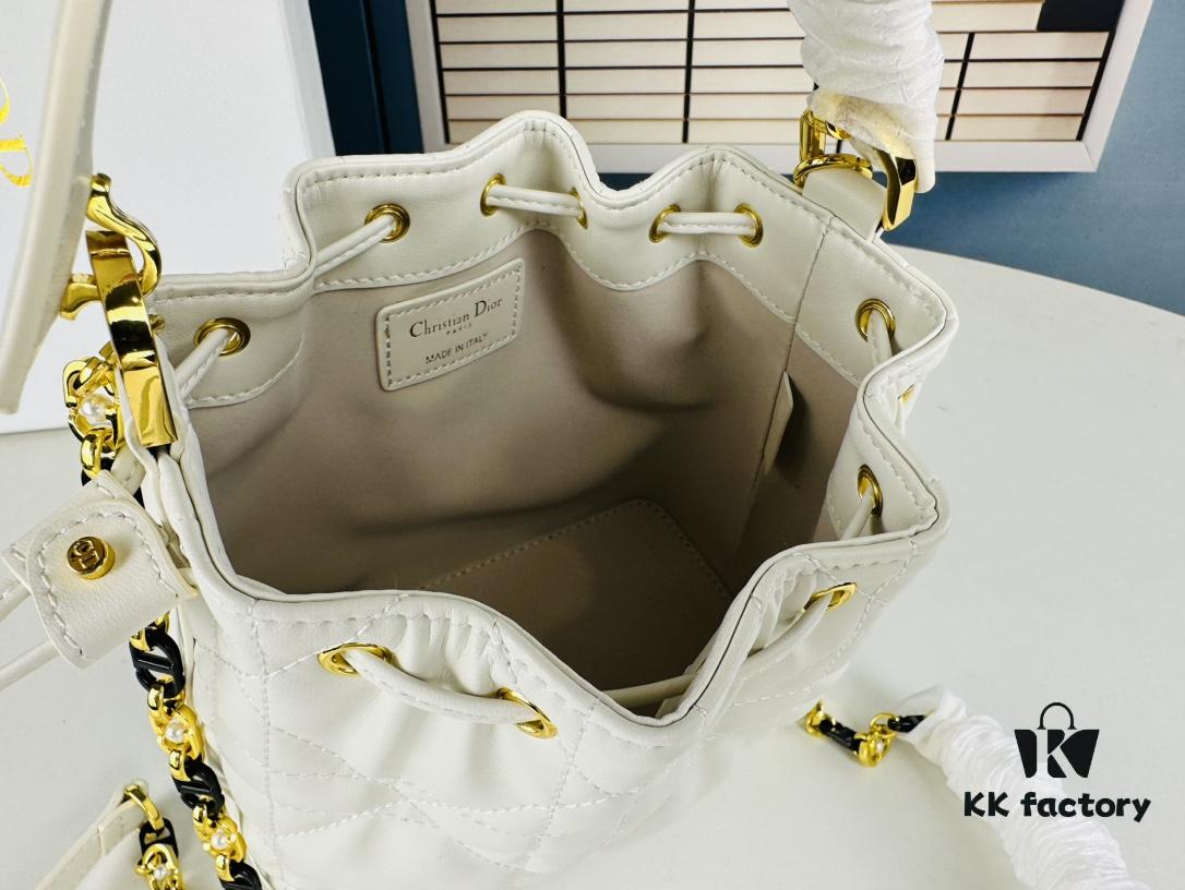 Dior 2024 New Arrival Jolie Bucket Bag with Box