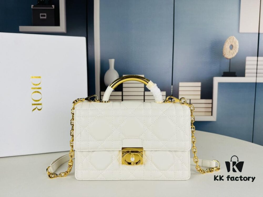 693099ba6e68136f4d9aaad9 Large Dior 💛r Ange Handbag