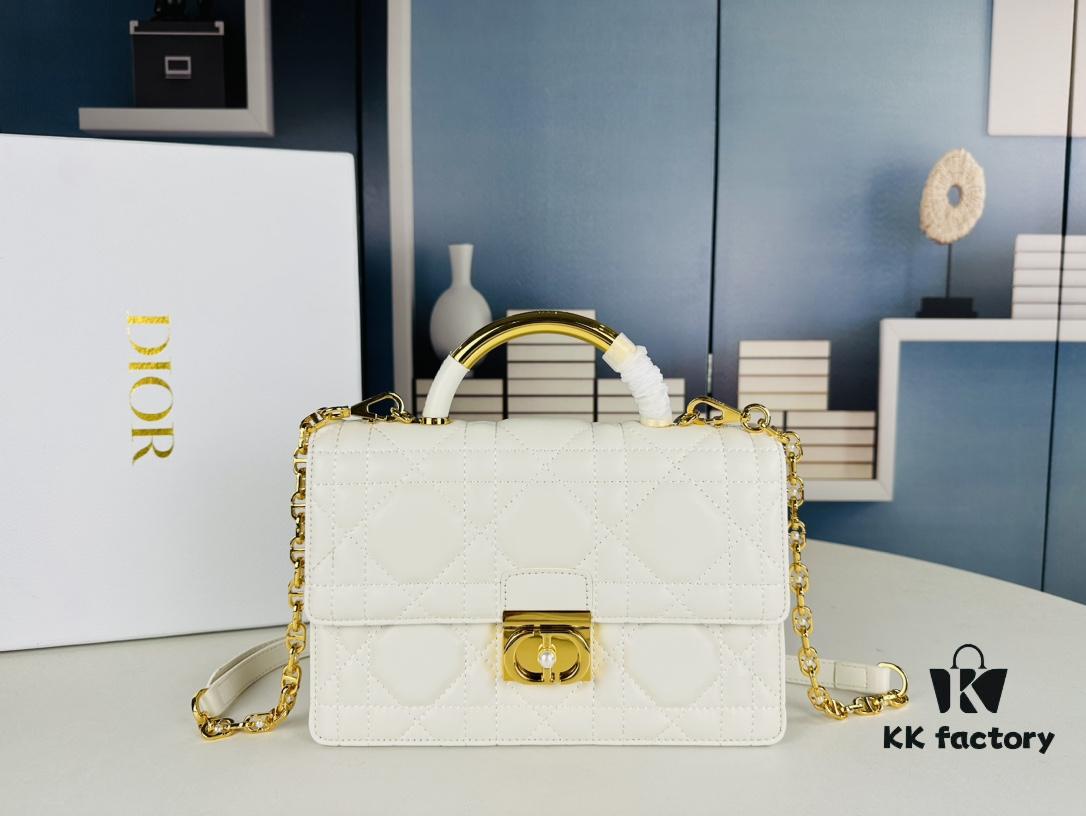 693099ba6e68136f4d9aaad9 Large Dior 💛r Ange Handbag