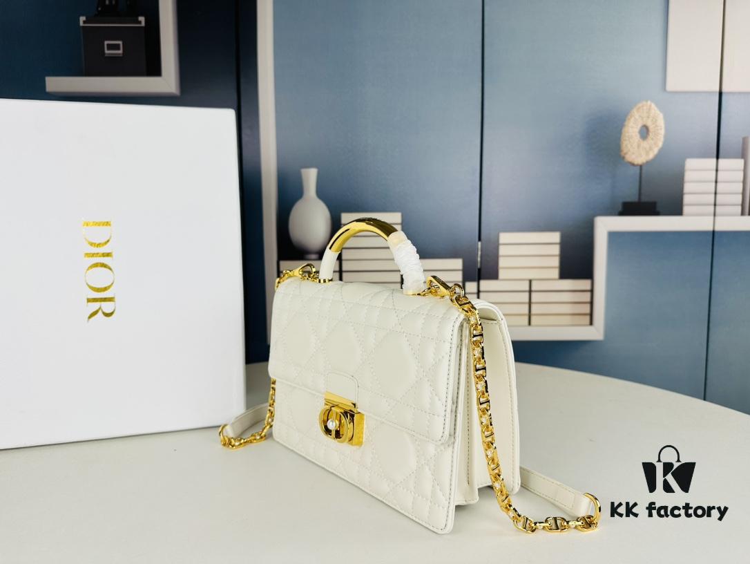 693099bb6e68136f4d9aaadb Large Dior 💛r Ange Handbag