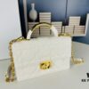 693099bb6e68136f4d9aaadd Large Dior 💛r Ange Handbag