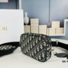 693099c36e68136f4d9aaaef Dior❤ New Season 🆕 Crossbody Canvas Bag, Letter Bag Made with Classic Monogram, Spacious and Versatile Design