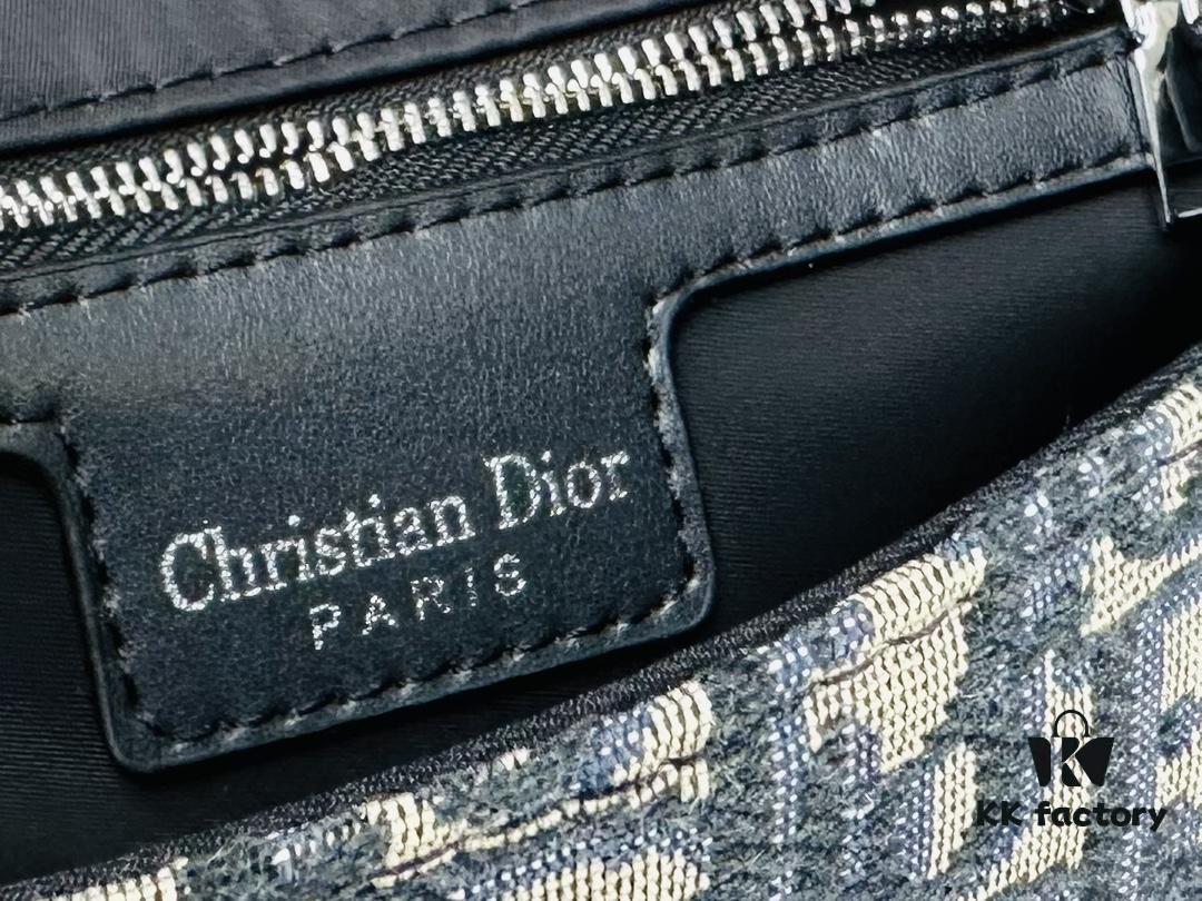 693099ca6e68136f4d9aab00 Dior Oblique Print Men's Messenger Bag with Box