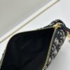 693099e76e68136f4d9aab33 Callisto Chain Handbag in Blue Oblique Print