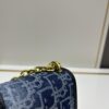 693099ed6e68136f4d9aab3d Large 30 Montaigne East-West Chain Bag in Denim Dior Oblique Jacquard