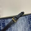 693099fd6e68136f4d9aab5f Diorstar Hobo Chain Bag in Blue Denim Dior Oblique Jacquard
