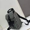 69309a056e68136f4d9aab6d Gallop Backpack in Black Grained Calfskin, Size 29x24x12, Model No. 9038