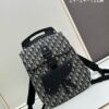 69309a056e68136f4d9aab6e Gallop Backpack in Black Grained Calfskin, Size 29x24x12, Model No. 9038