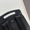 Gallop Backpack in Black Grained Calfskin, Size 29x24x12, Model No. 9038
