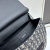69309a096e68136f4d9aab76 Gallop Backpack in Black Grained Calfskin, Size 29x24x12, Model No. 9038