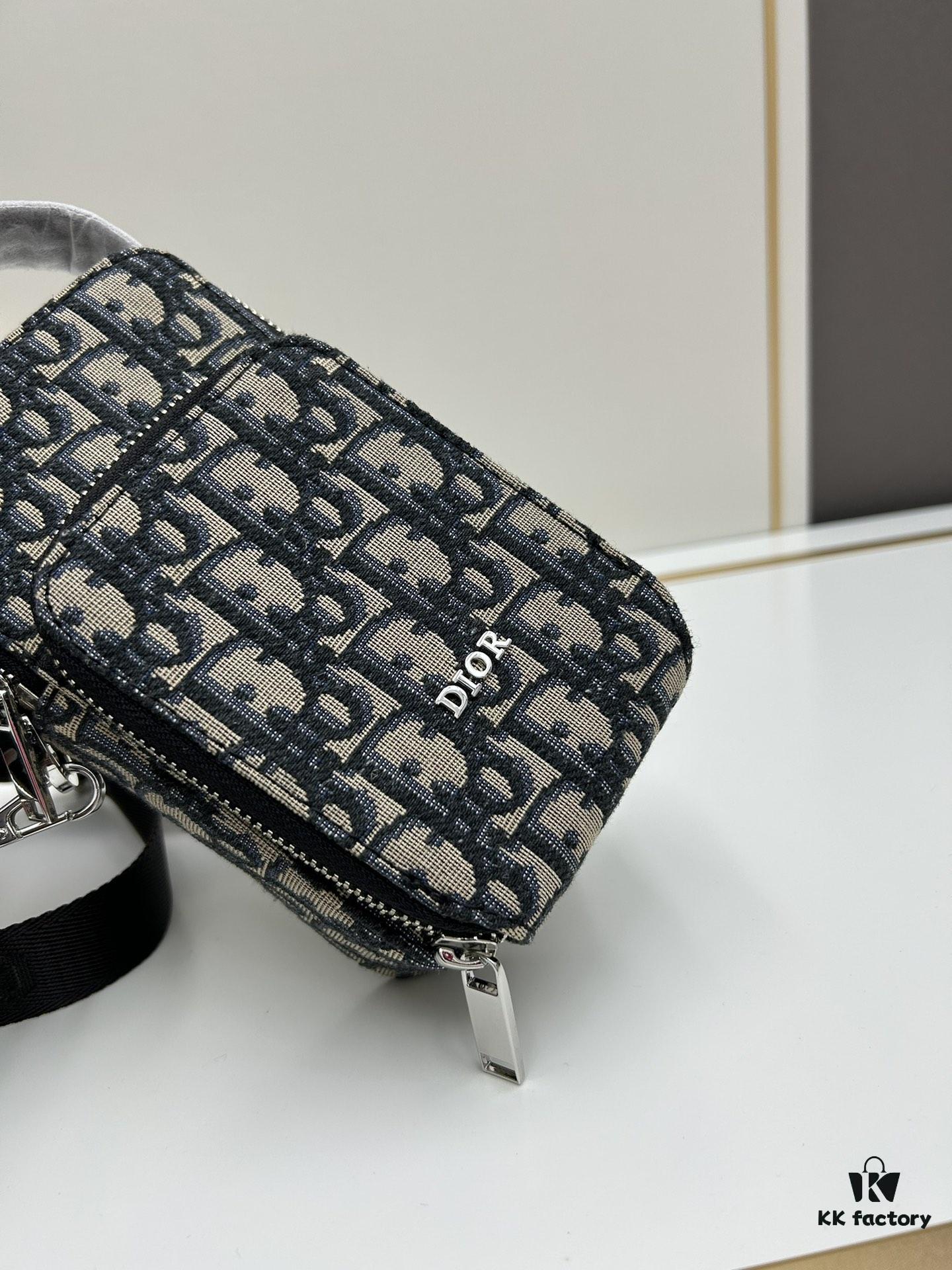 69309a0f6e68136f4d9aab80 Dior Camera Bag with Box, Size 10x18x4.5, Model No. 9025. 🔥 Timeless Classic Monogram Fashion 😎 Dior Camera Crossbody Bag