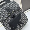 69309a146e68136f4d9aab88 Gallop Backpack in Black Grained Calfskin, Size 29x24x12, Model No. 9038