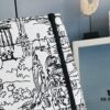 Embroidered Large [Di0r Book Tote]
