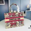 Original Order Embroidered Medium Di0r Book Tote