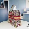 69309a2e6e68136f4d9aabbe Original Order Embroidered Large Di0r Book Tote