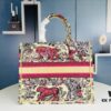 69309a2e6e68136f4d9aabc1 Original Order Embroidered Large Di0r Book Tote