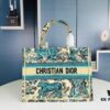 Original Order Embroidered Medium Di0r Book Tote