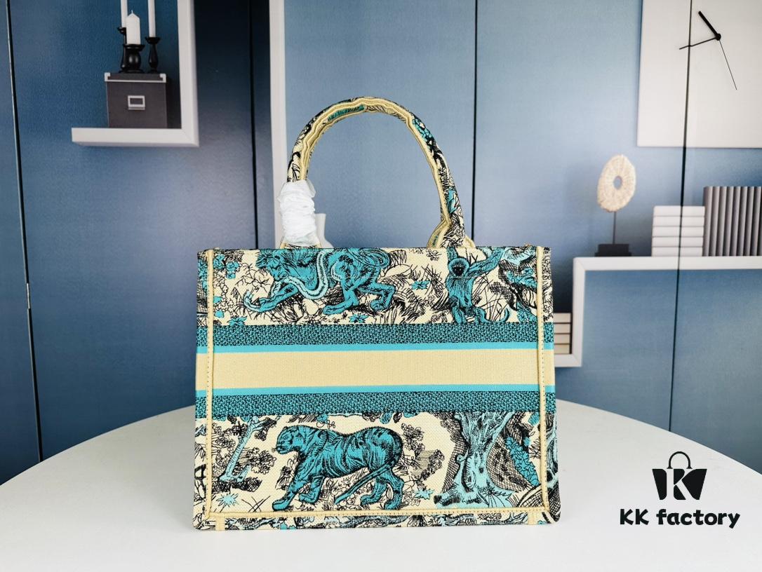 Original Order Embroidered Medium Di0r Book Tote